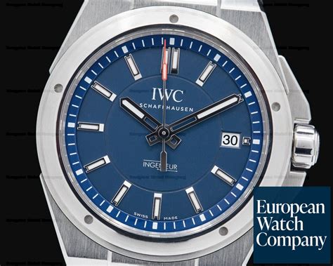 IWC Ingenieur Laureus Blue Dial Limited SS 